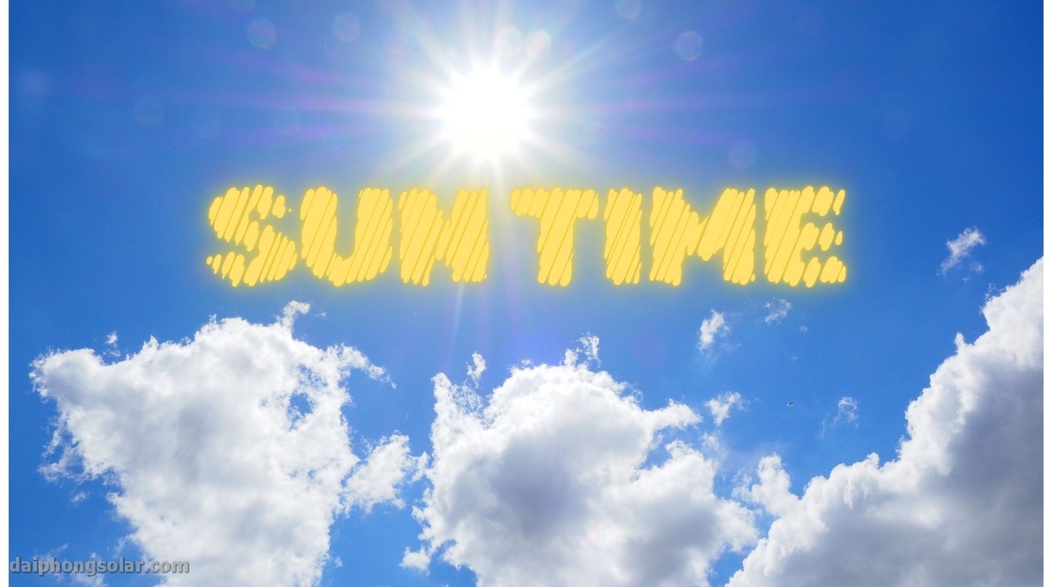 Giờ Mặt Trời Và Ứng Dụng Thực Tế