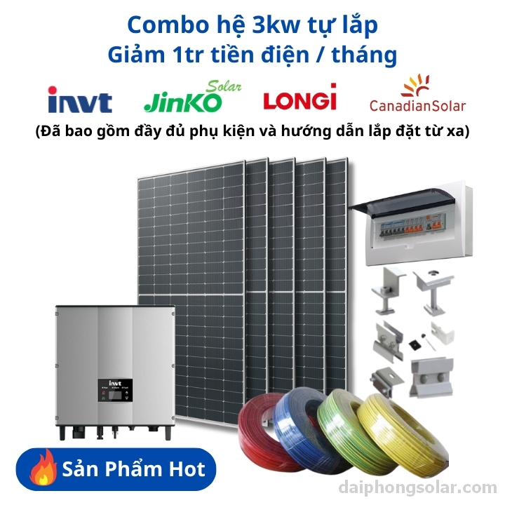 Combo Hệ 3.5kw Tự Lắp Đặt