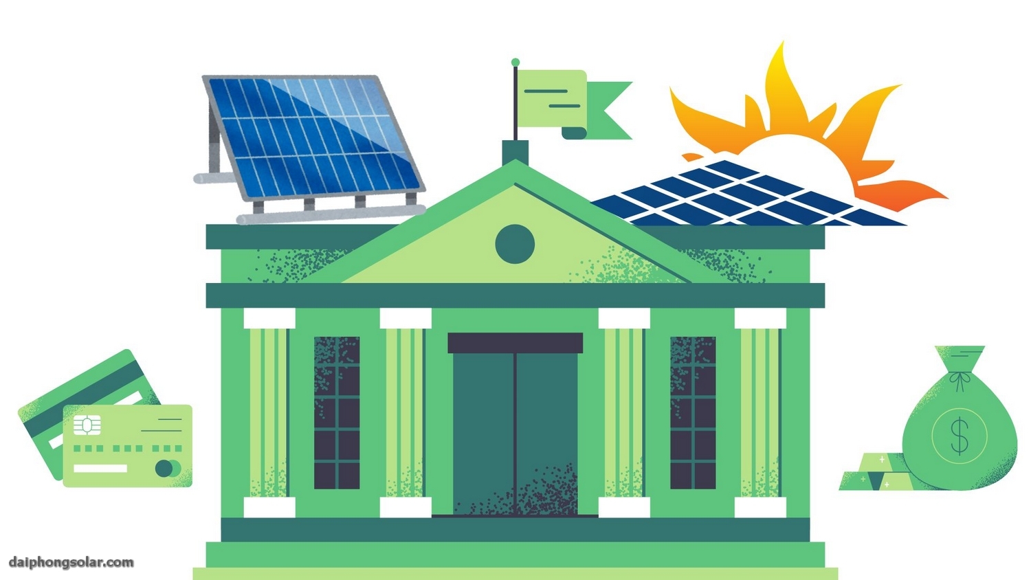 Báo Giá Lắp Đặt Điện Mặt Trời Ở Ngân Hàng Tại Tphcm