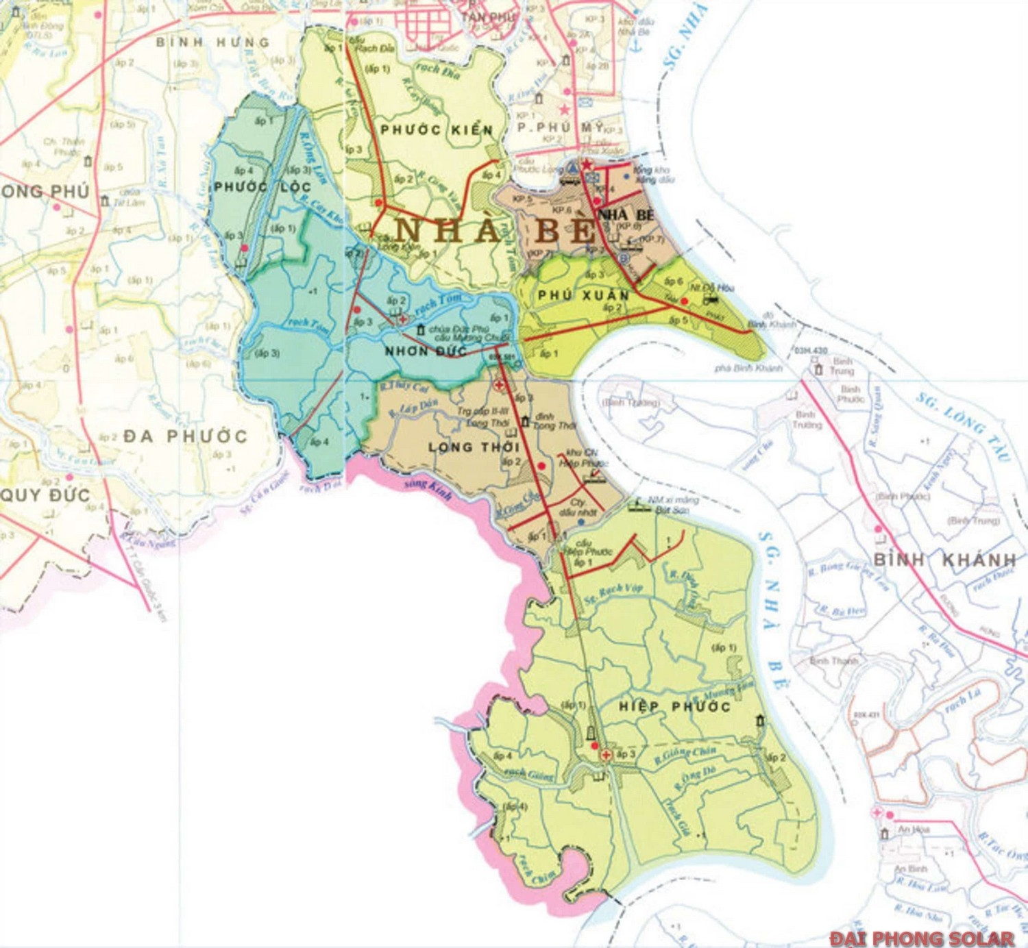 Nhà Bè Có Bao Nhiêu Xã Thị Trấn?