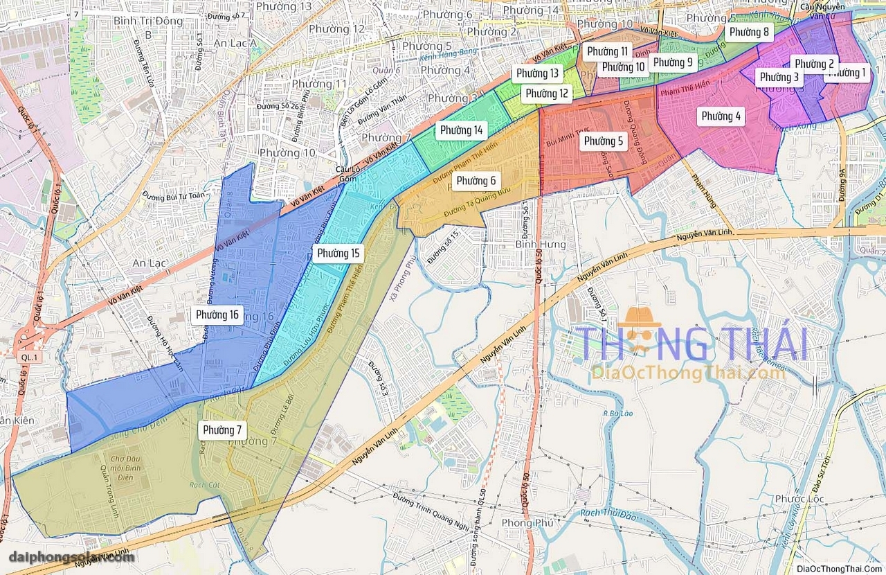 Quận 8 Nằm Gần Những Quận Nào