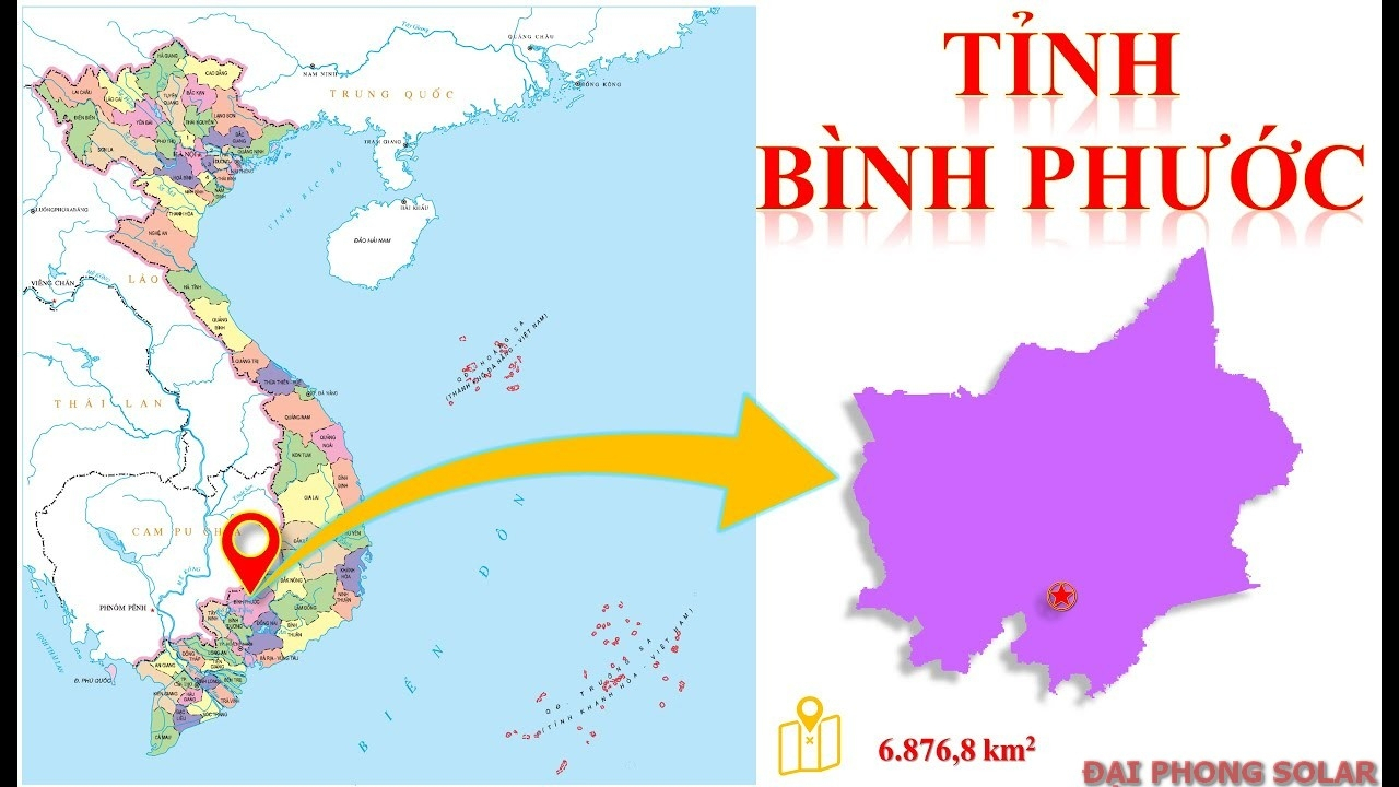 Bình Phước Ở Đâu? Tiềm Năng Điện Năng Lượng Mặt Trời Ở Bình Phước