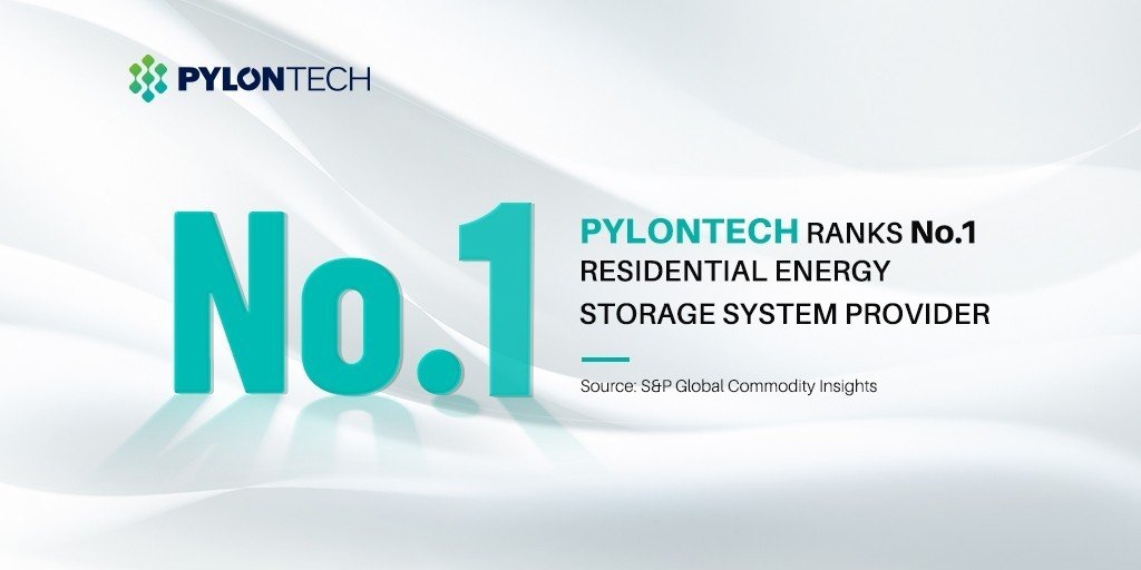 Pylontech vươn lên TOP 1 Nhà cung cấp Pin lưu trữ dân dụng toàn cầu năm 2022