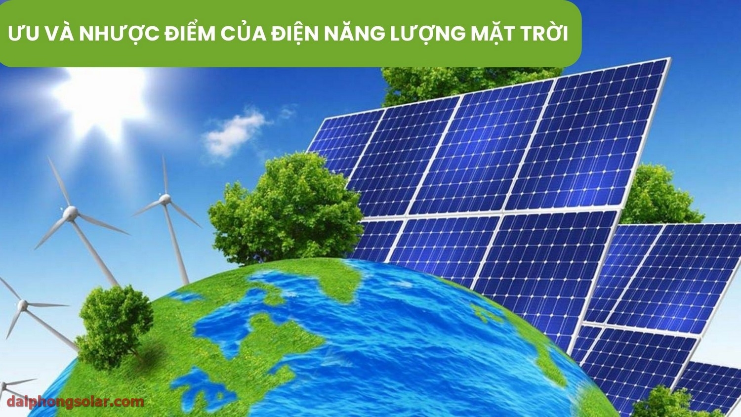 Ưu Nhược điểm Của Điện Năng Lượng Mặt Trời