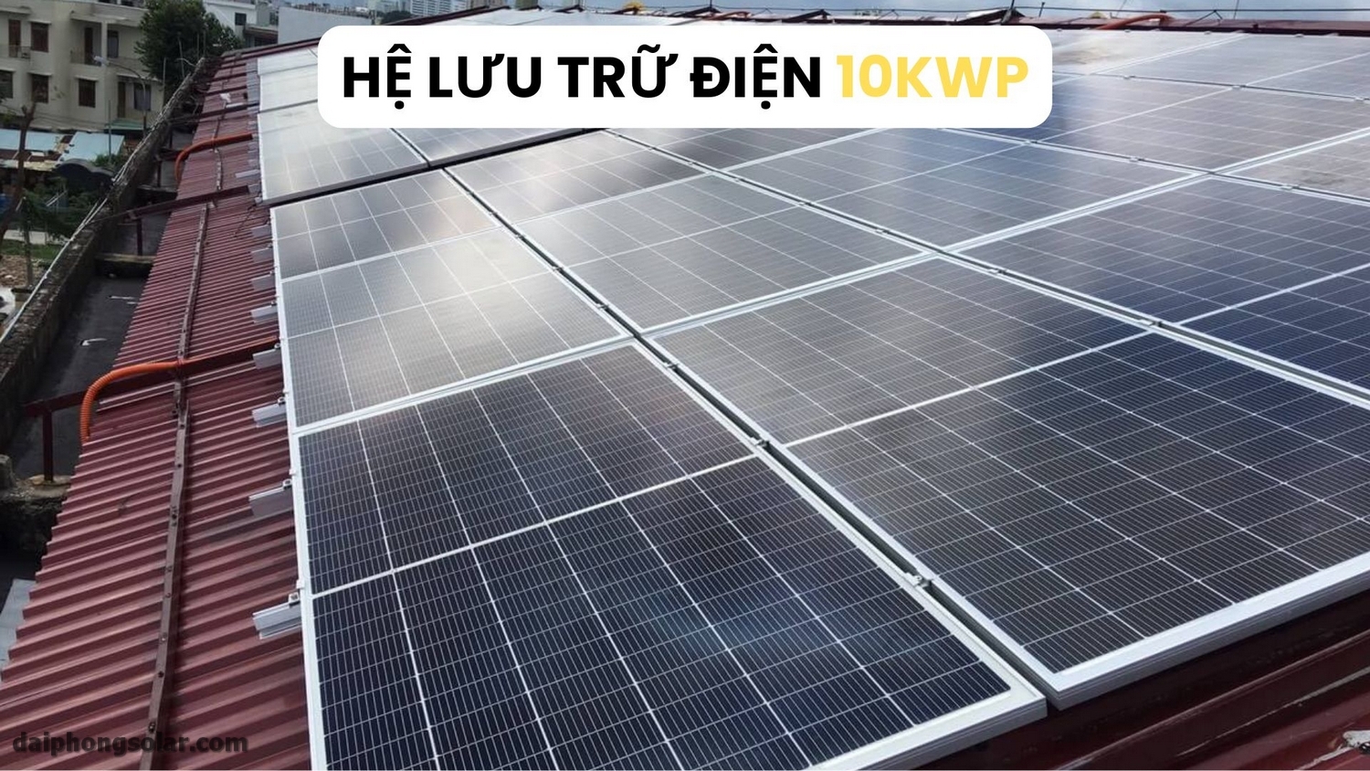 Điện Mặt Trời Lưu Trữ