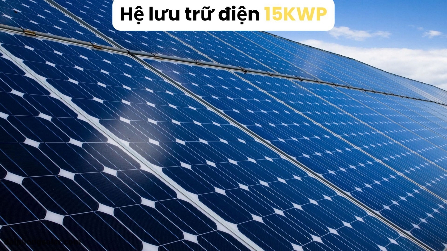 Điện Mặt Trời Lưu Trữ