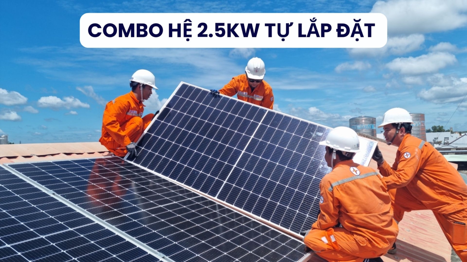 Combo Hệ 2.5kw Tự Lắp Đặt