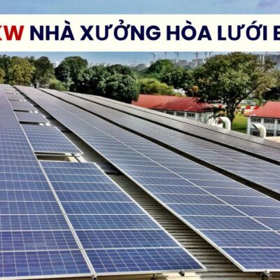 Hệ 150kw Nhà Xưởng Hòa Lưới Bám Tải