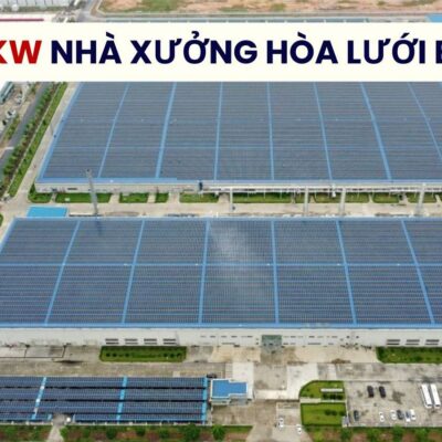 Hệ 300kw Nhà Xưởng Hòa Lưới Bám Tải