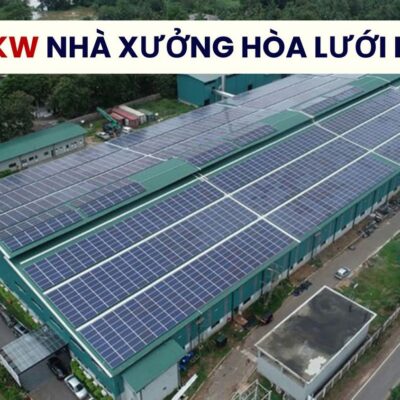Hệ 500kw Nhà Xưởng Hòa Lưới Bám Tải