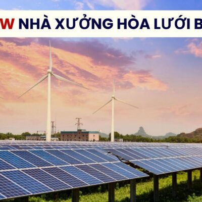 Hệ 50kw Nhà Xưởng Hòa Lưới Bám Tải
