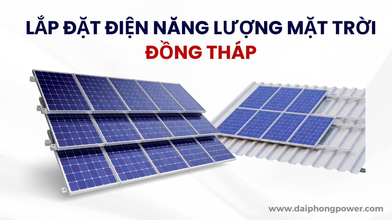 Lắp Đặt Điện Năng Lượng Mặt Trời Đồng Tháp