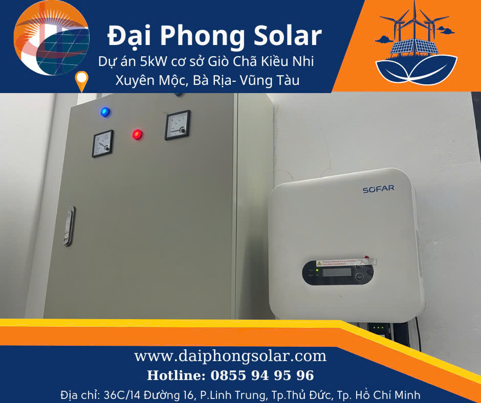 Dự Án Điện Năng Lượng Mặt Trời Vũng Tàu